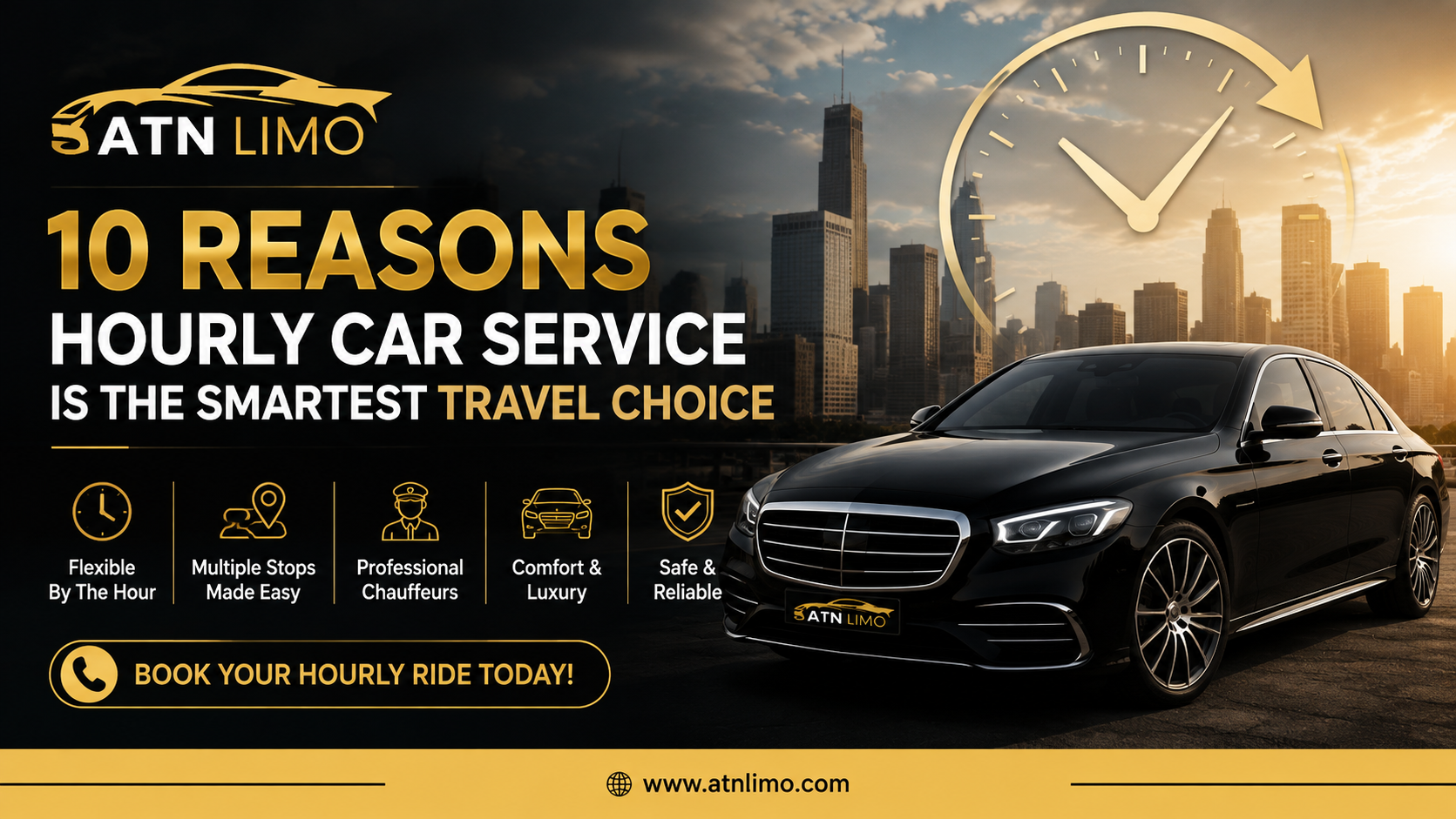 10 Reasons Hourly Car Service Is the Smartest Travel Choice 