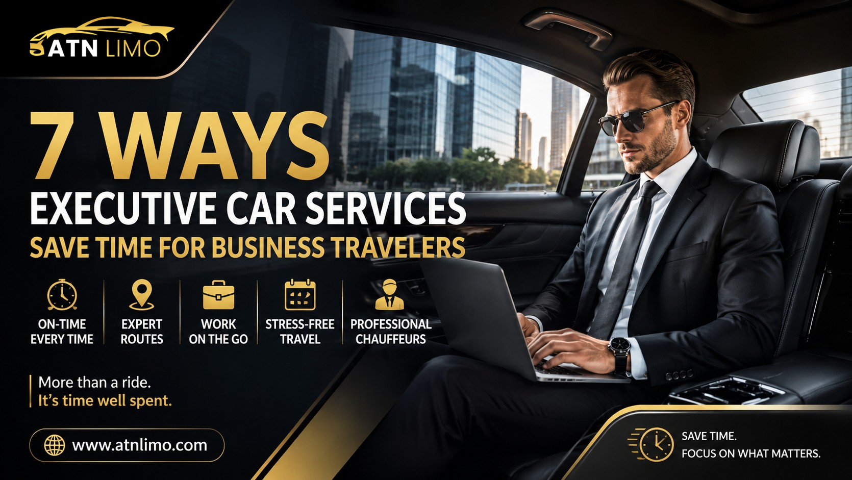 7 Ways Executive Car Services Save Time for Business Travelers