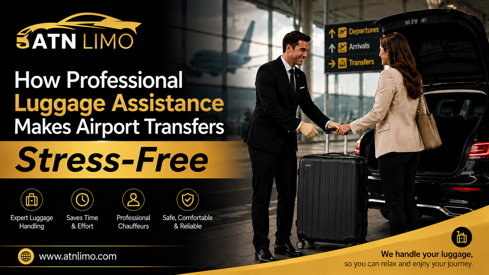 How Professional Luggage Assistance Makes Airport Transfers Stress Free